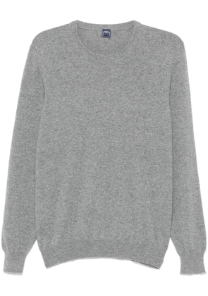 Fedeli mélange-effect sweater - Grey