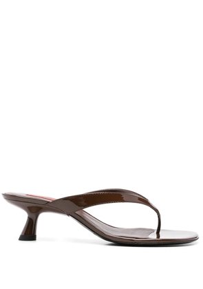 Simon Miller 57mm Beep Thong sandals - Brown