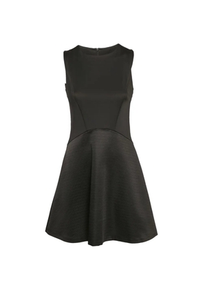 SANDRO sleeveless zip mini dress - Black