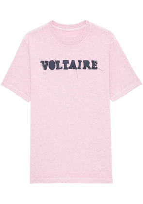 Zadig&Voltaire Edwin T-shirt - Pink