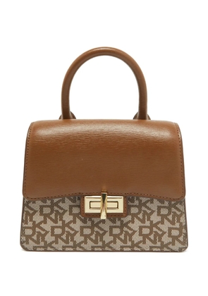 DKNY Vintage Monogram tote bag - Brown