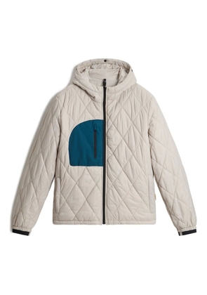 Woolrich diamond-quilting jacket - Blue