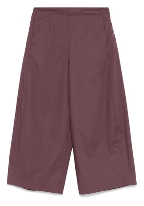 Nine In The Morning Mia cropped trousers - Purple