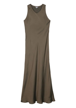 ASPESI sleeveless maxi dress - Green