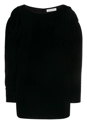 Nina Ricci velvet mini dress - Black