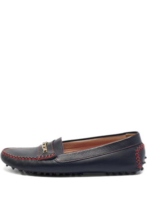 Carolina Herrera Vintage leather loafers - Black