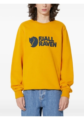 Fjällräven logo crew-neck sweatshirt - Yellow