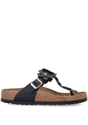 Birkenstock Gizeh Flower flip flops - Black