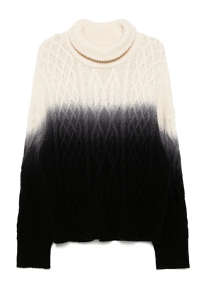 Monse cable-knit jumper - Neutrals