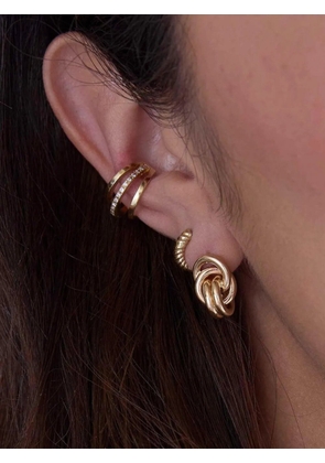 Zoë Chicco 14K yellow gold large Link Knot earrings