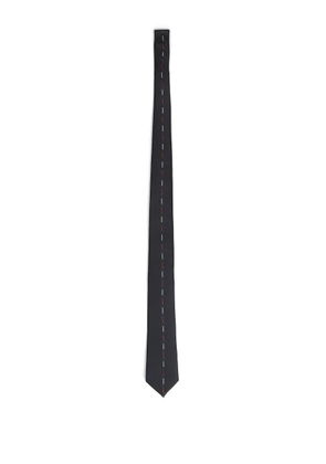 Y's silk tie - Black