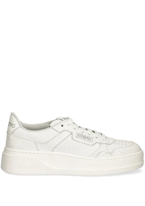 Iceberg leather sneakers - White