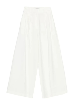 OCCLEUS Adeline pleated pants - White