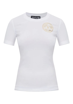 Versace Jeans Couture logo-embellished short-sleeved T-shirt - White