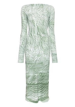 MM6 Maison Margiela Iguana midi dress - Green