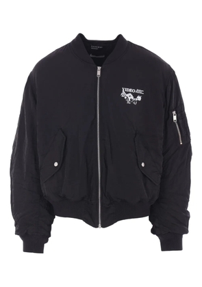 Enfants Riches Déprimés Video graphic-print bomber jacket - Black