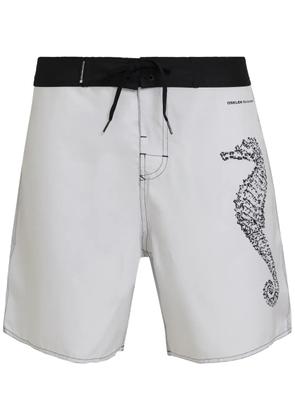 Osklen Seahorse Pixel shorts - Grey