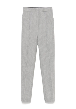 Jil Sander checked trousers - Grey
