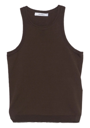 Max Mara Arnes tank top - Brown