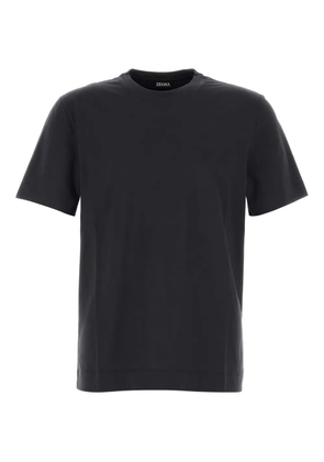 Zegna cotton crew-neck T-shirt - Black