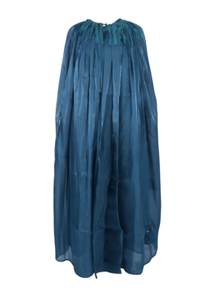 Baruni sequin-embellished pleated dress - Blue