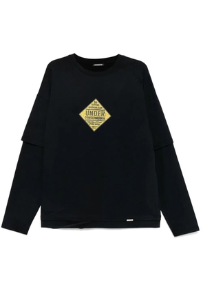 Ground Zero graphic-print T-shirt - Black