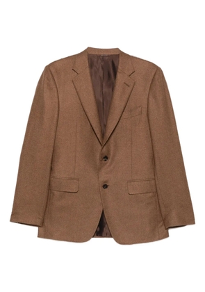 Canali single-breasted blazer - Brown