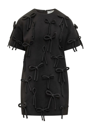 MSGM bow-embellished dress - Black