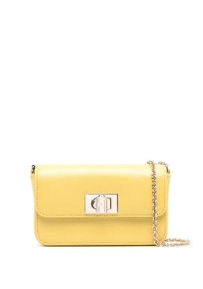 Furla mini 1927 leather shoulder bag - Yellow