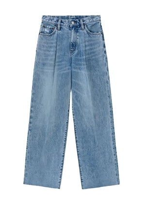 Hey Joanie logo-patch jeans - Blue