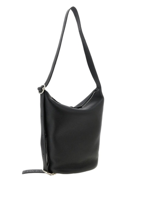 LOEWE metal-buckle shoulder bag - Black