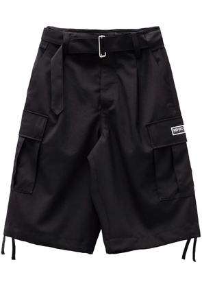 Kenzo cargo tailored shorts - Black