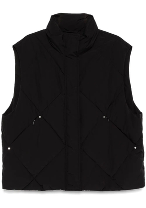 tout a coup down gilet - Black