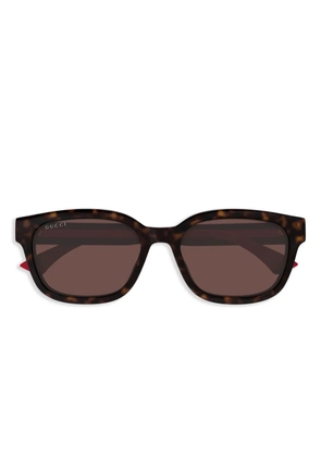 Gucci Eyewear square-frame sunglasses - Red