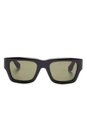 Gucci Eyewear rectangle-frame sunglasses - Brown