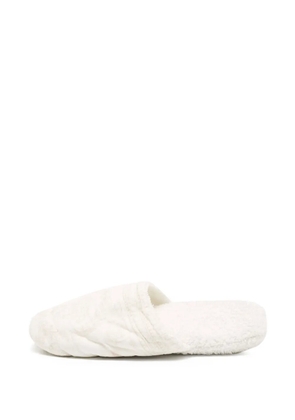 Versace Pre-Owned Medusa patterned slippers - White