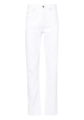 MARANT Jack mid-rise straight-leg jeans - White