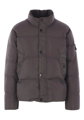Stone Island zip-up padded jacket - Grey