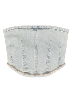 izzue denim top - Blue