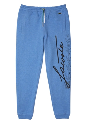 Lacoste printed 'Blue' track pants