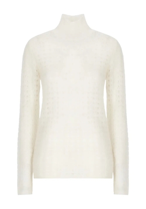 Fabiana Filippi openwork-design sweater - Neutrals