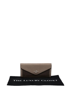 Coach Vintage leather continental wallet - Neutrals