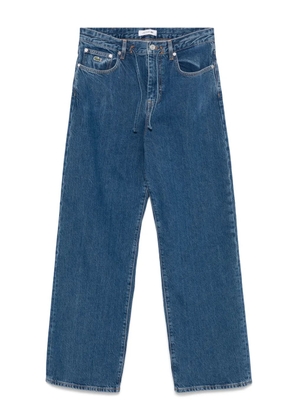 Lacoste logo-patch jeans - Blue