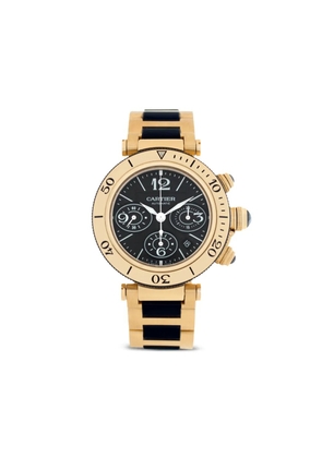 Cartier pre-owned Pasha Seatimer Chronograph 42mm - Black