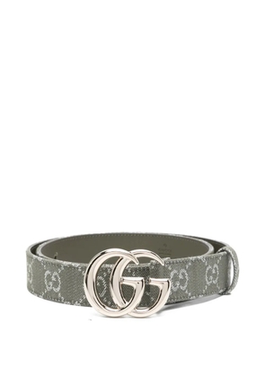 Gucci GG monogram canvas belt - Green