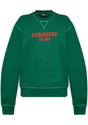 DSQUARED2 printed sweatshirt - Green