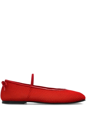 Nodaleto leather ballerina shoes - Red