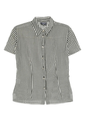 Versace Pre-Owned 2000s striped shirt - Black