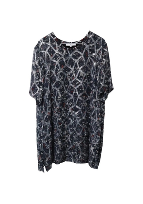 IRO Aliza crew-neck mini dress - Blue