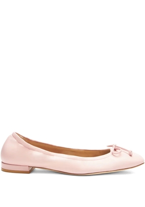 Stuart Weitzman Bria bow-detail ballet flats - Pink